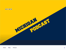 Tablet Screenshot of michiganpodcast.com